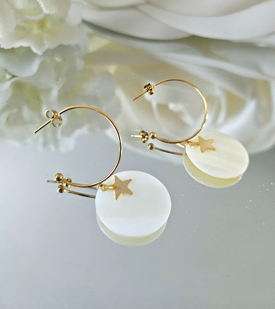 Boucles d'oreilles AURA