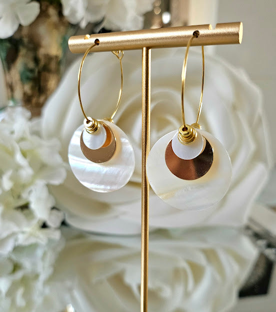 Boucles d'oreilles ECHO