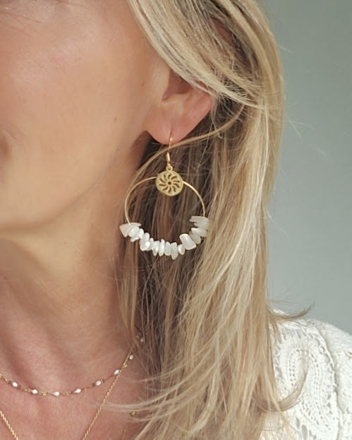 Boucles d'oreilles EOLIA