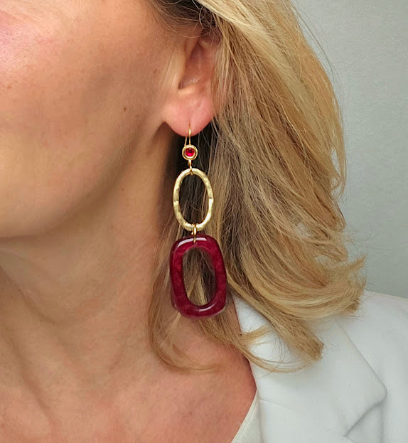 Boucles d'oreilles MYSTIC