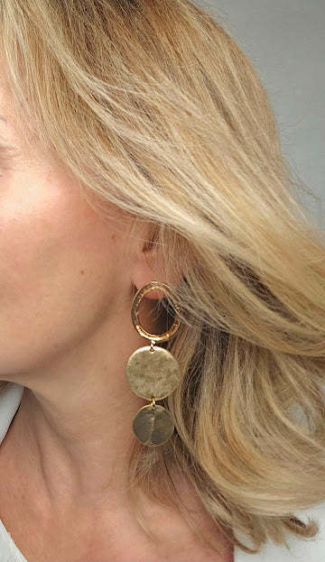 Boucles d'oreilles ONDEE