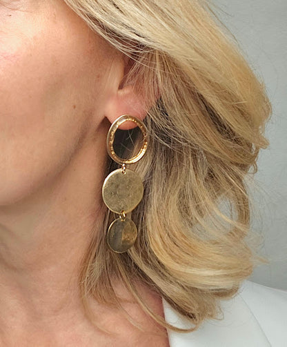 Boucles d'oreilles ONDEE