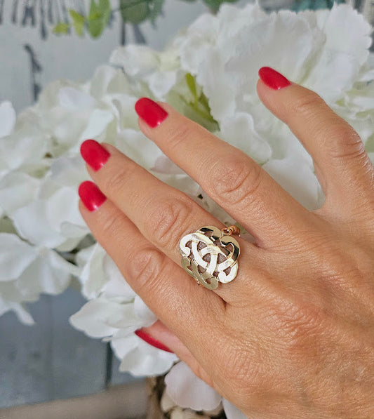 925 Silver Cross Ring