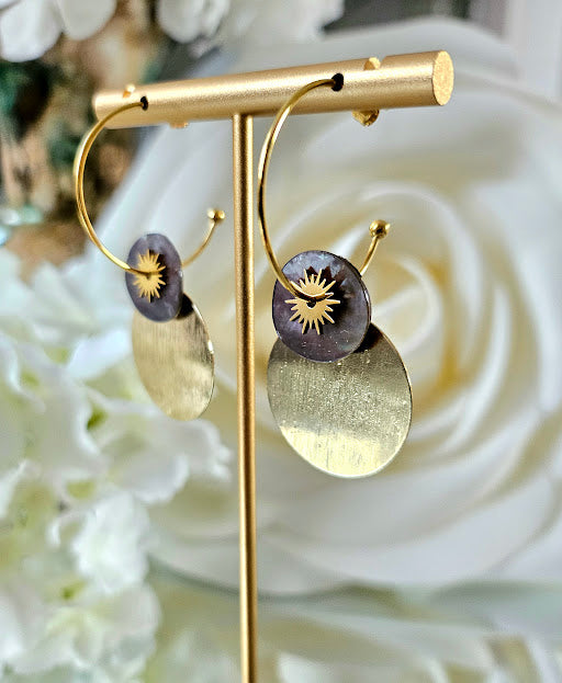 Boucles d'oreilles STELA