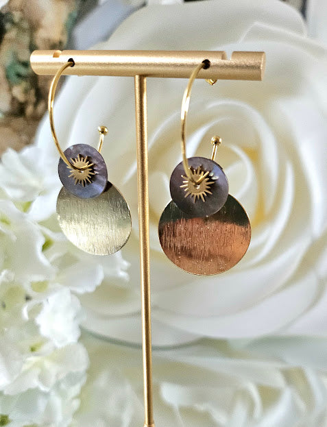 Boucles d'oreilles STELA