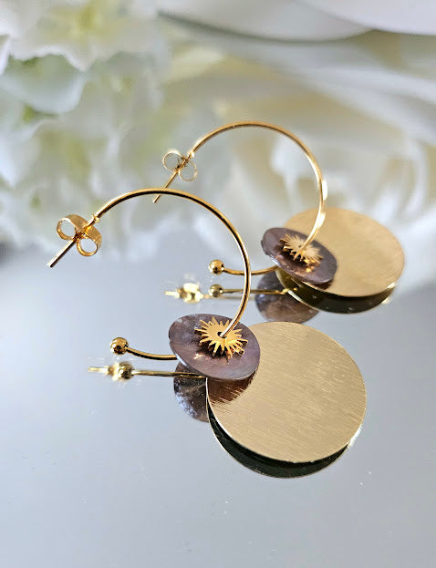 Boucles d'oreilles STELA