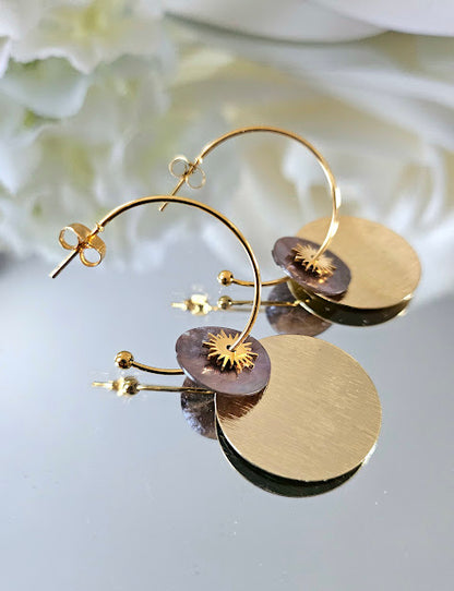 Boucles d'oreilles STELA