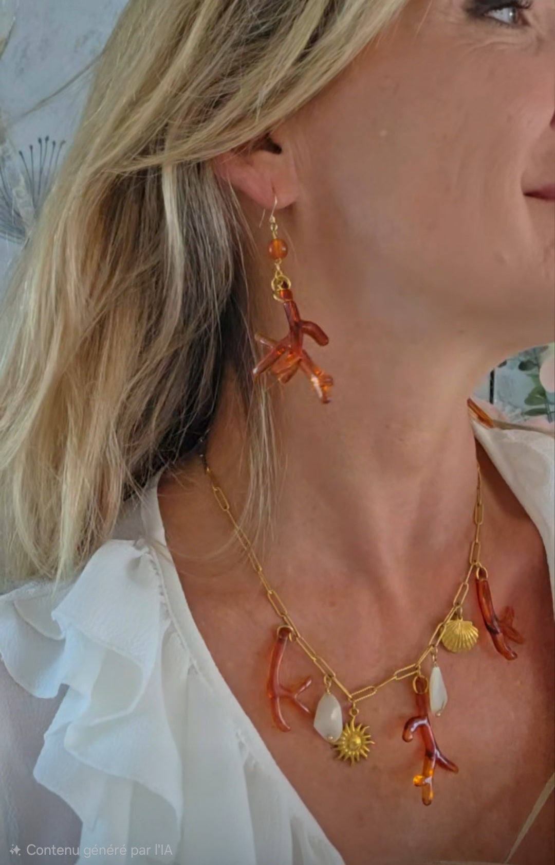 Boucles d'oreilles RECIF