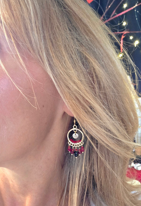 Boucles d'oreilles AGLAE