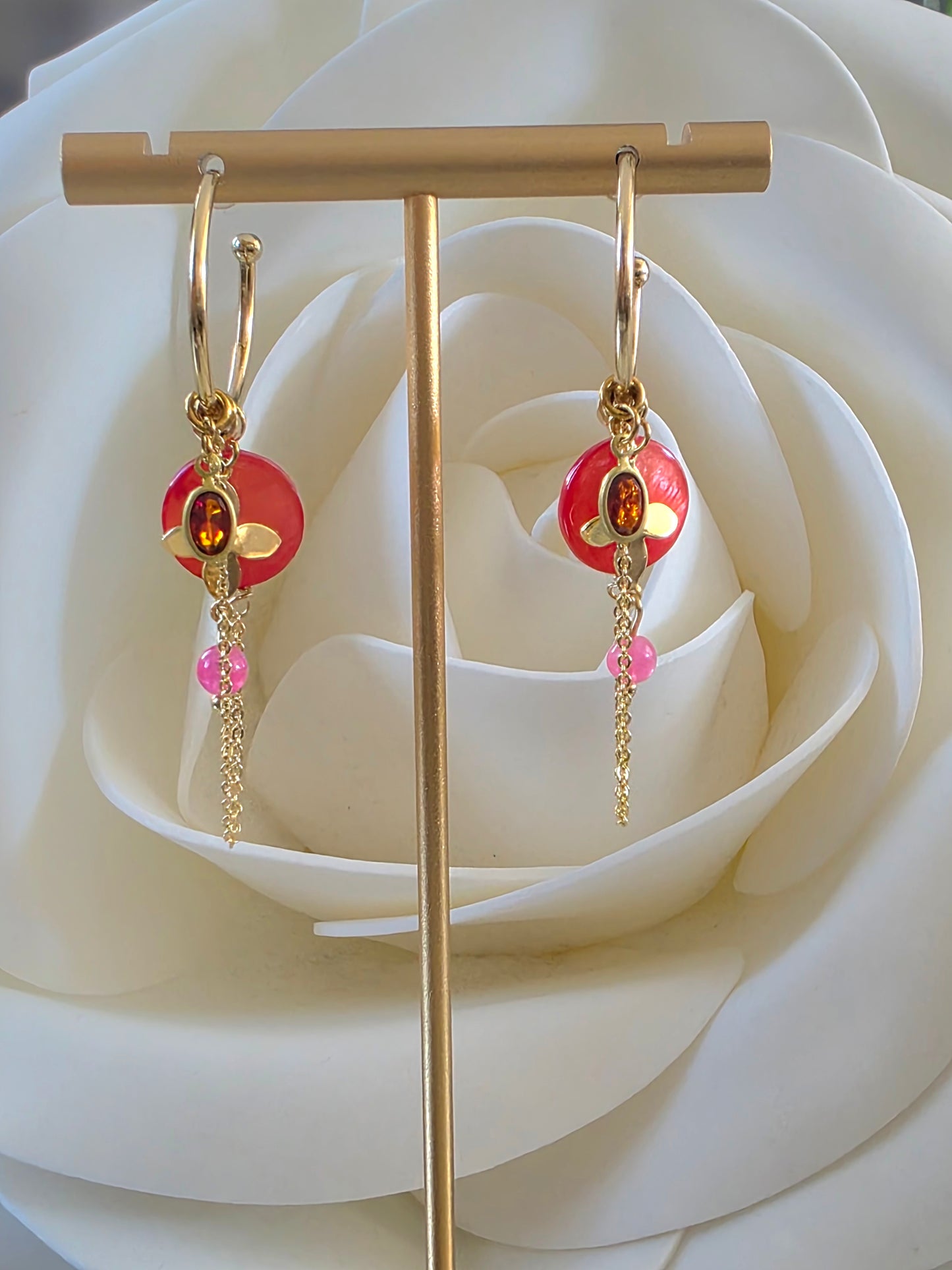 Boucles d'oreilles SOLIA