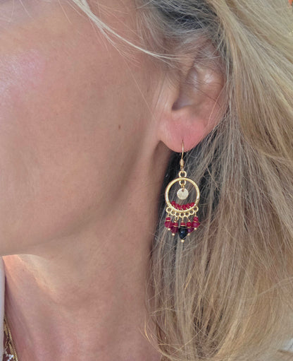 Boucles d'oreilles AGLAE