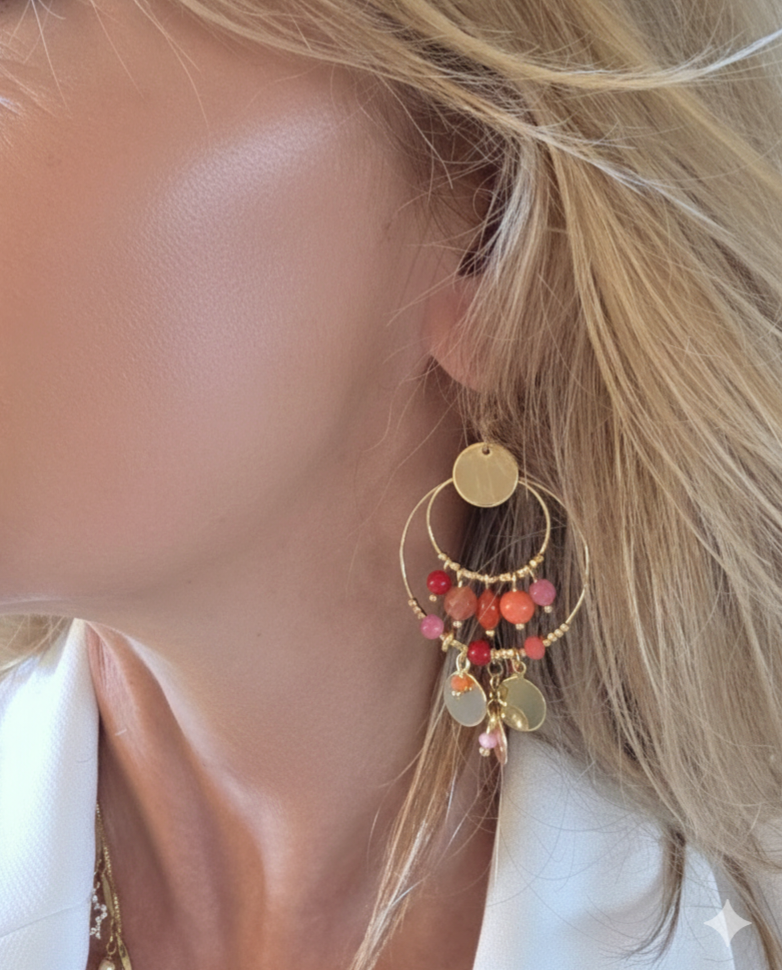 Boucles d'oreilles JUSTINE